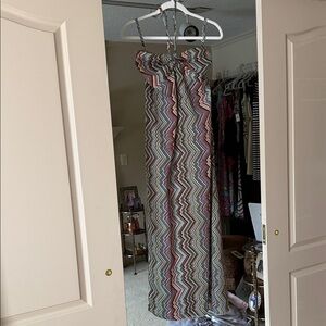 Elan Colorful Patterned Dress